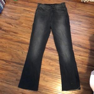 Mother hustler high rise stretch jean